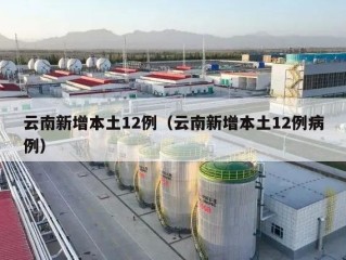 云南新增本土12例（云南新增本土12例病例）