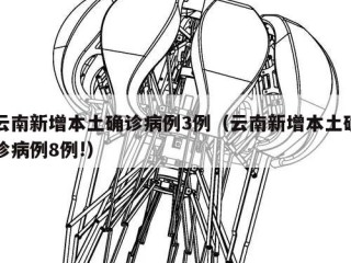 云南新增本土确诊病例3例（云南新增本土确诊病例8例!）