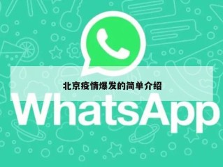 北京疫情爆发的简单介绍